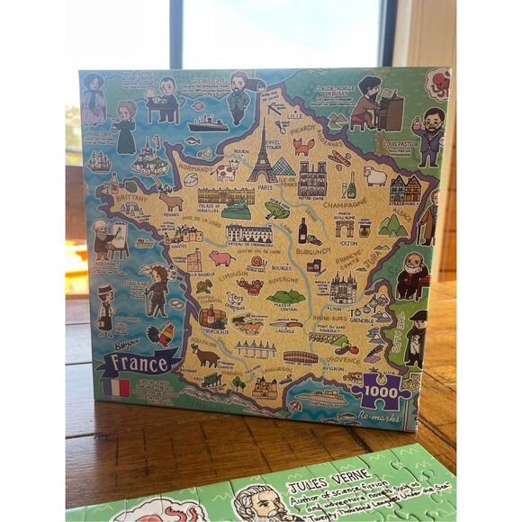 Map of France Puzzle - Picture 1 of 3